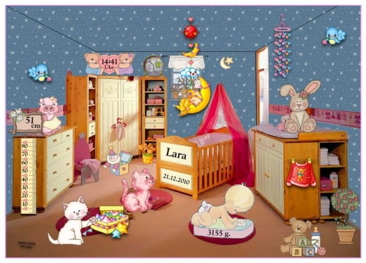 CD SCHLAFLIED - cantato con il nome di battesimo del bambino