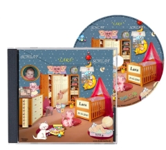 CD SCHLAFLIED - cantato con il nome di battesimo del bambino
