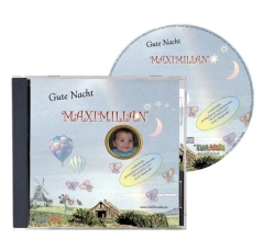 3 storie della buonanotte personalizzate su CD