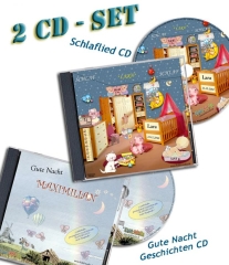 CD personalizzati di ninne nanne + storie della buonanotte